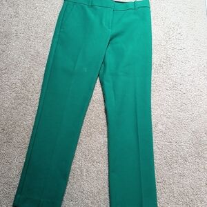 Classic Green Women's Dress Pants